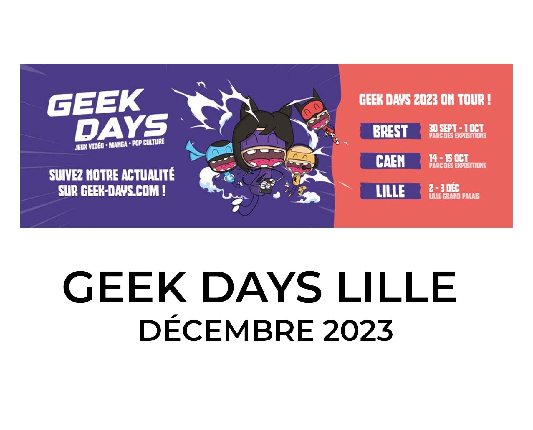 Les Geek Days de Lille